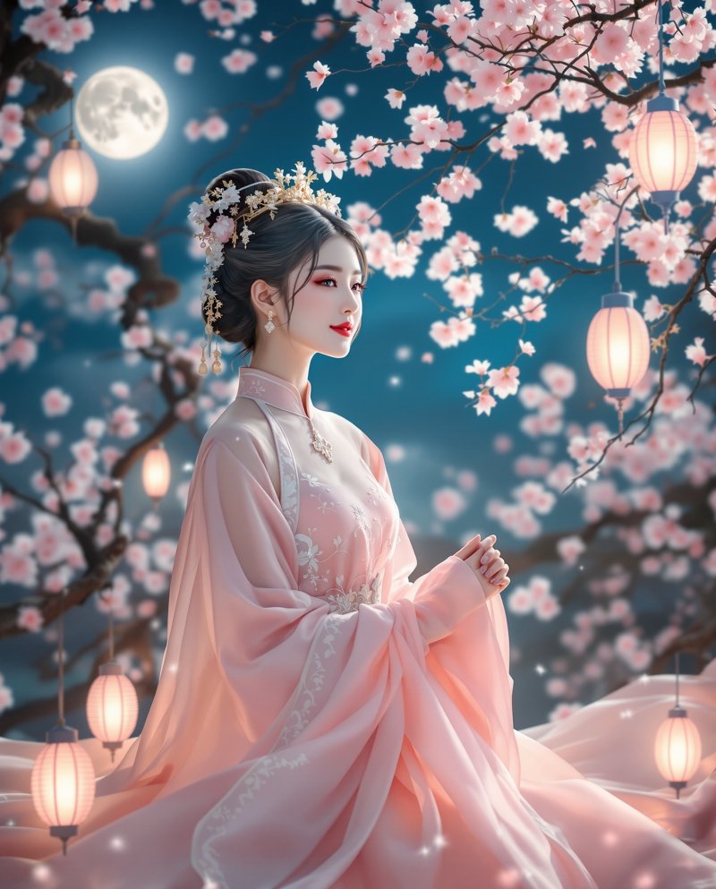 花前月下古风雅韵写真封面