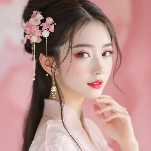 模特江月白