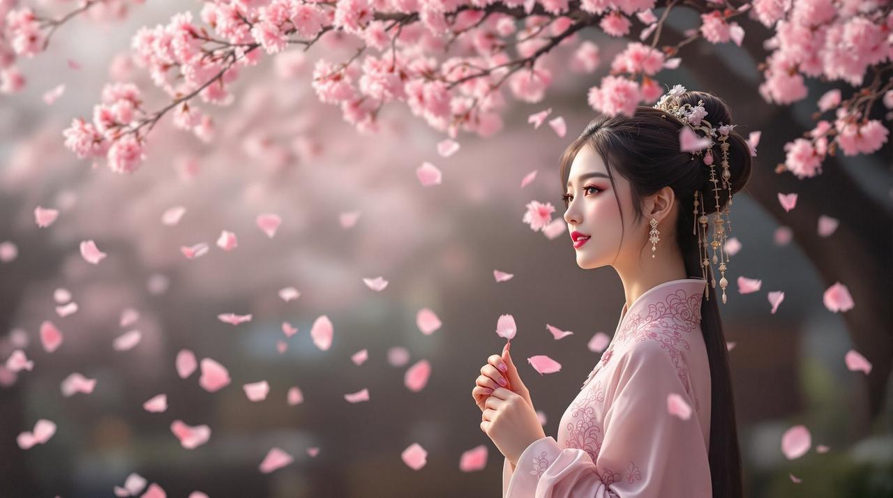 秀人套图汉服古风摄影轮播图